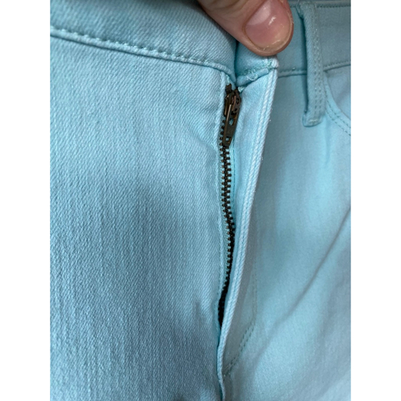 Talbots Aqua Jegging Crop Pants Sz 2P Straight Fit Preppy Academia Brunch 90s - Picture 6 of 8
